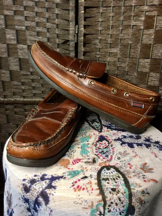 DOCKSIDE LOAFERS // MENS 10.5 - Etsy display picture 3