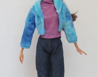 Barbie Integrity BLUE JEANS JACKET Fits CANDI 11.5-12"  Fashion Dolls