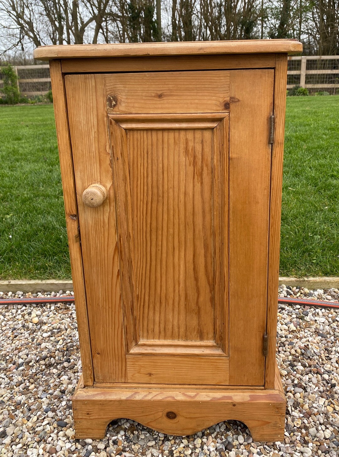 Antique Pine Bedside Vintage Pine Bedside Etsy