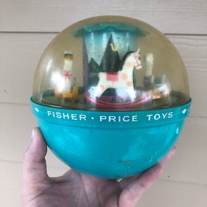 Fisher-Price Roly Poly chime ball 1966