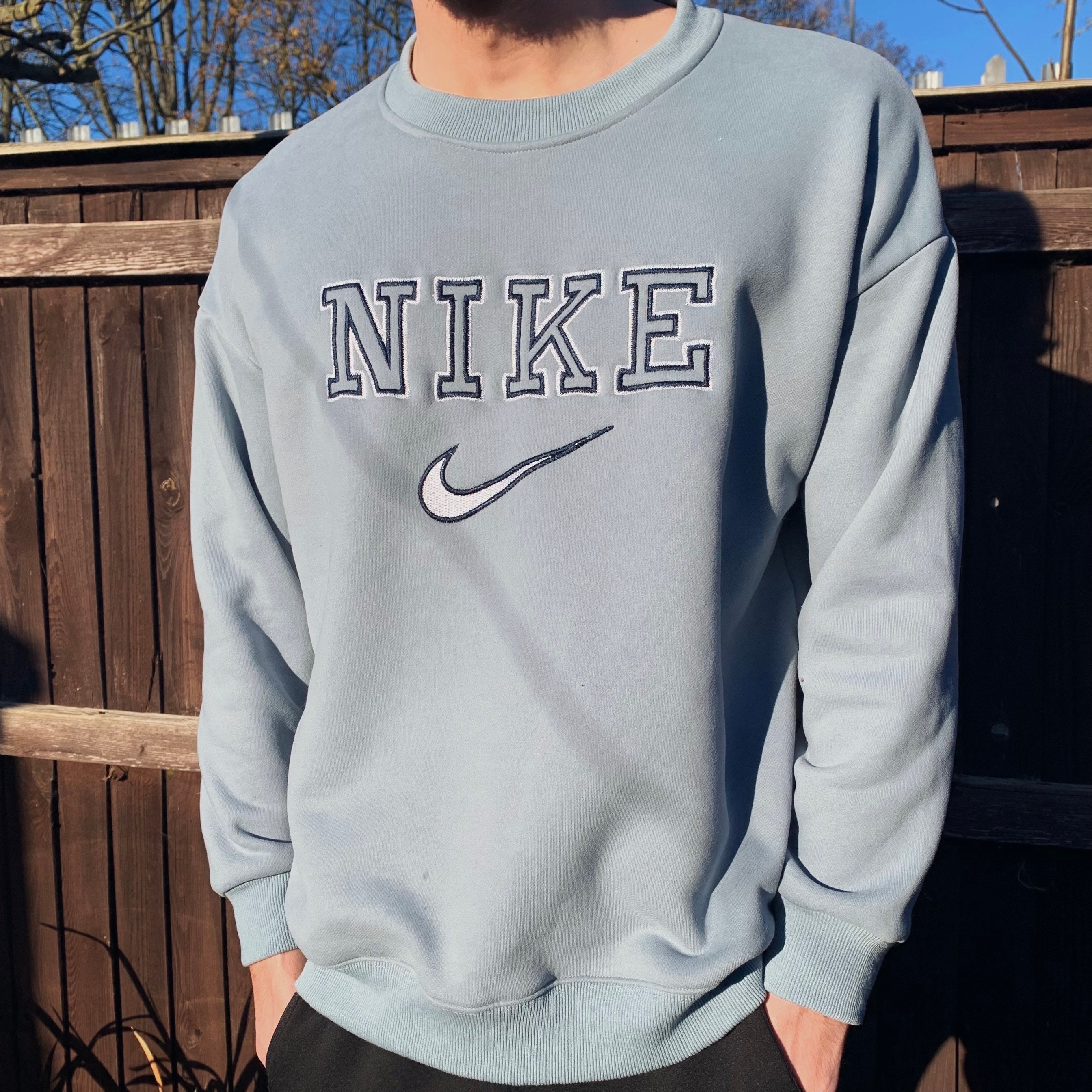 Nike Spellout Sweatshirt - Etsy