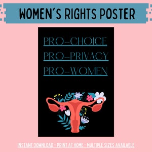 Women&#39;s Reproductive Right&#39;s Poster, Protest Poster, Vasectomy Promotion, Posters For Women&#39;s Rights, Feminism Activist Poster, Human Rights