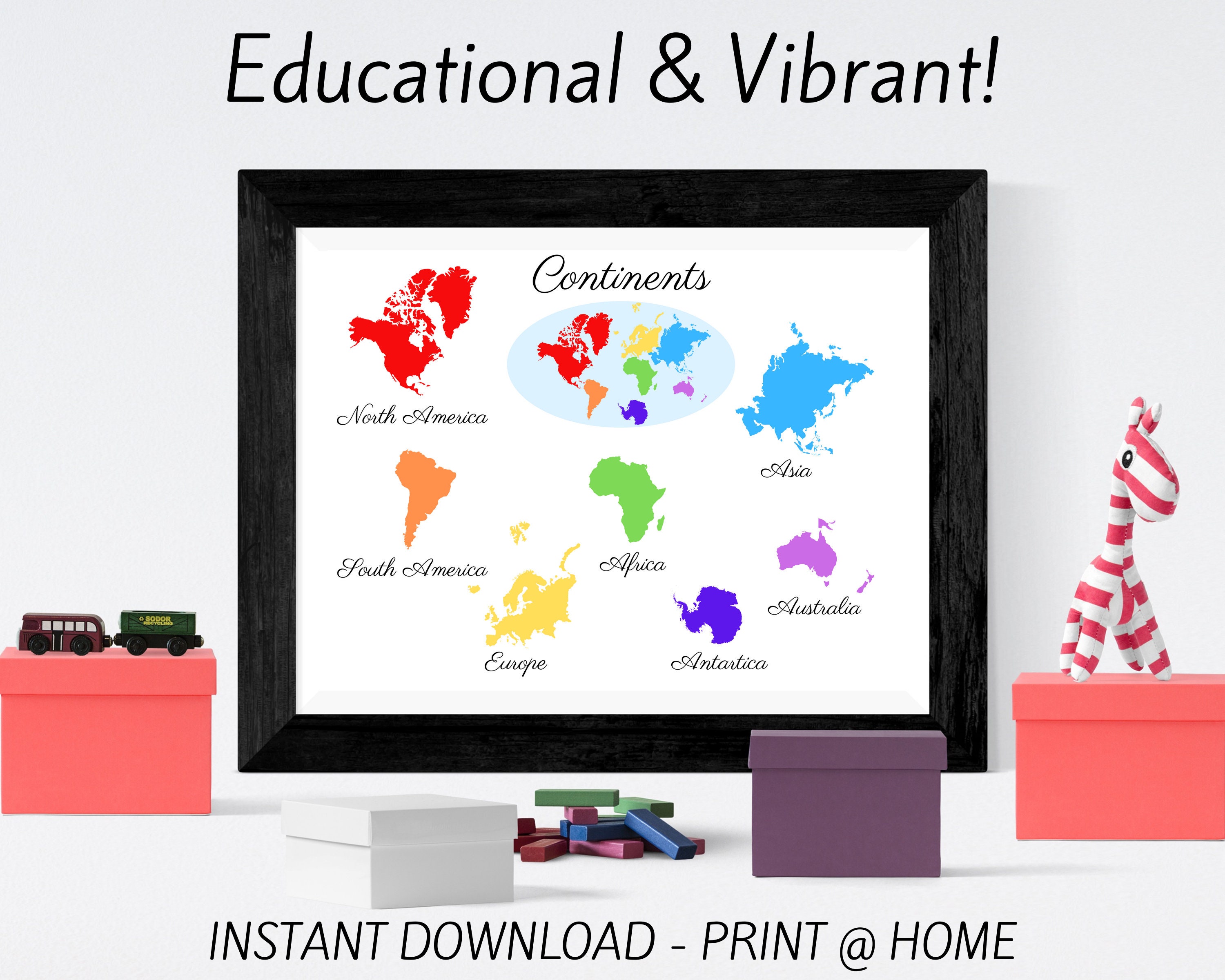 Montessori Classroom Decor Wall Art, Printable Classroom Posters ...