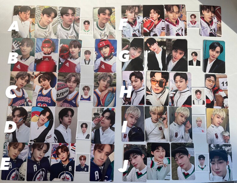 The Boyz Official Photocards Seasons Greetings Etsy