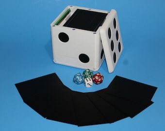 D6 Deck Box - Convient pour 100 manchons doubles