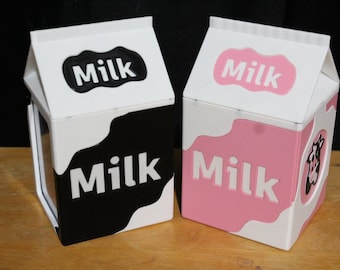 Milk Carton Deck Box - Fits 100 Doubles sleeves