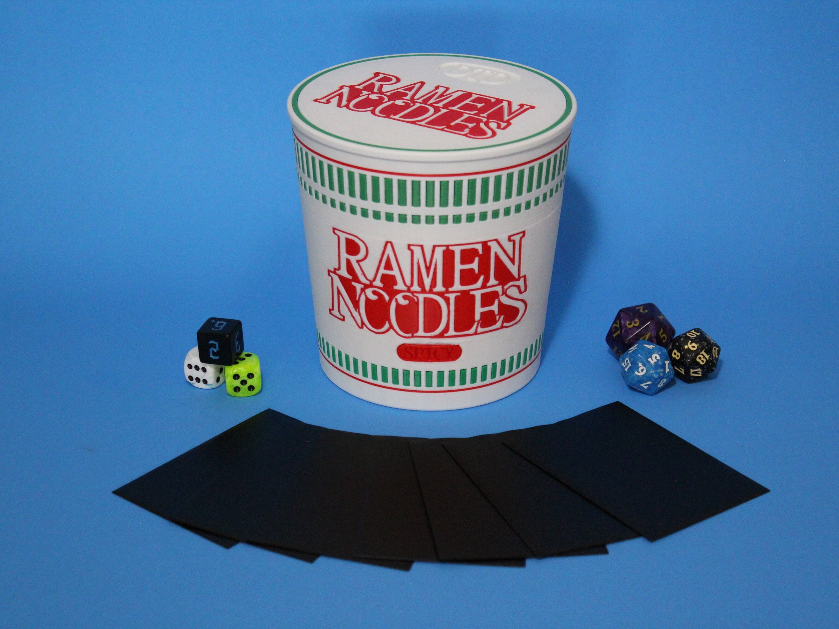 Ramen Noodle Deck Box - Fits 100 Doubles Sleeves - Etsy