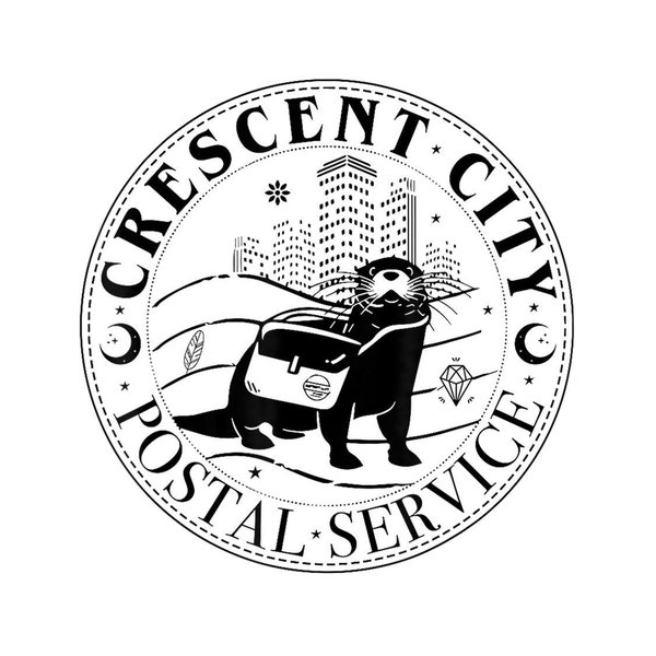 Crescent City Postal Service Messenger Otter Crescent City Digital PNG.