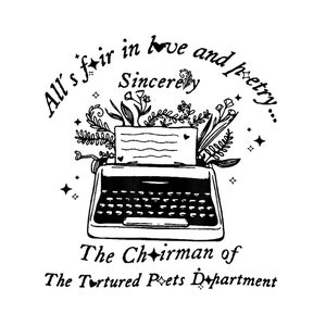 Tout est juste dans l'amour et la poésie Saint Valentin drôle femmes hommes PNG numérique.