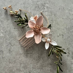 Ivy Enamel Hair Comb