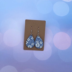 Floral Teardrop Earrings