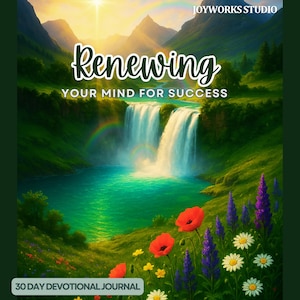 Renewing Your Mind for Success - 30 Day Devotional Journal  (Digital Download)