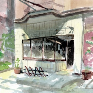 Carte postale de New Haven : des livres sans fin