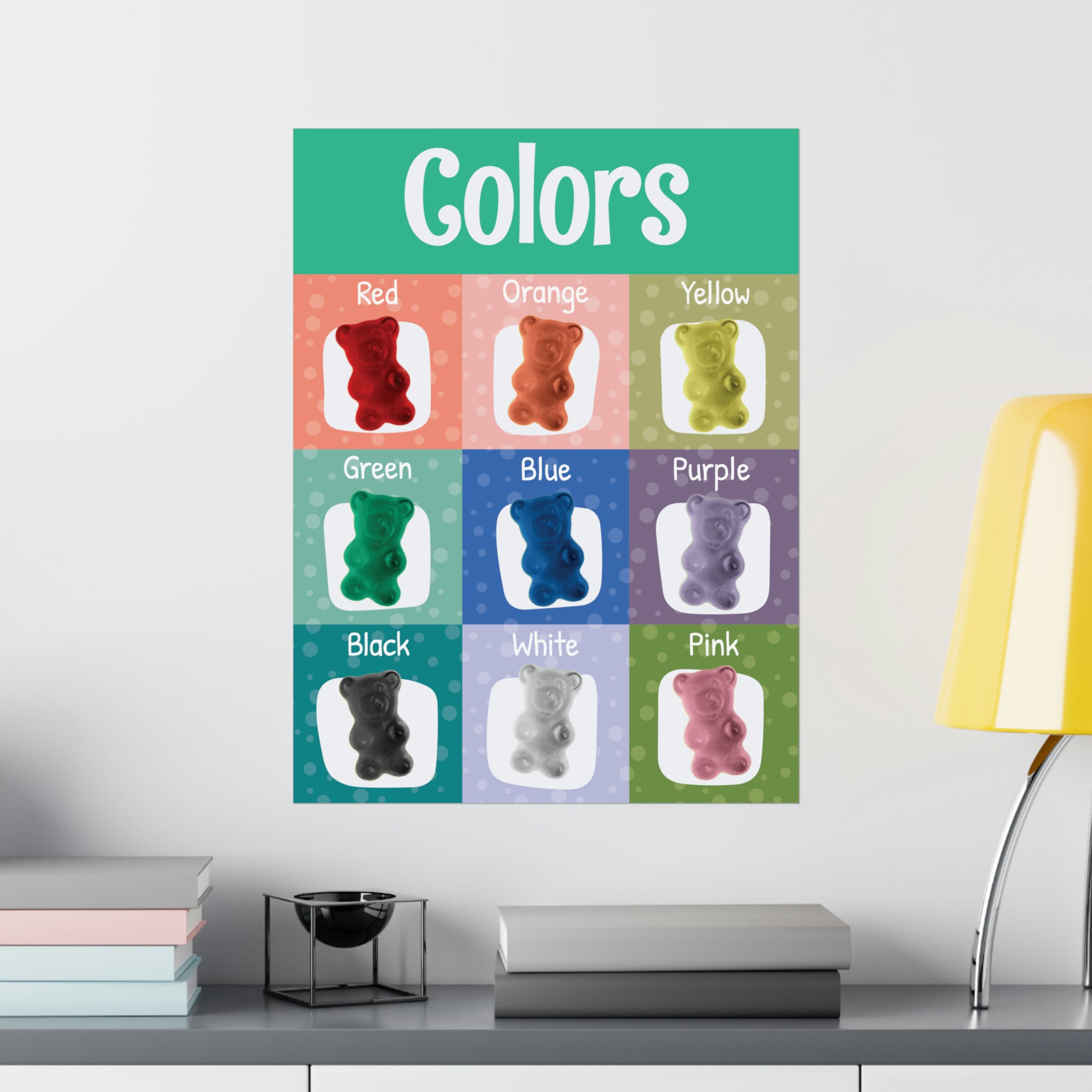 Pink Bear Color Chart , Overview of all RAL colors – BGBAC
