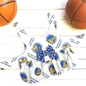 Golden State Warriors Dog Harness Dress
