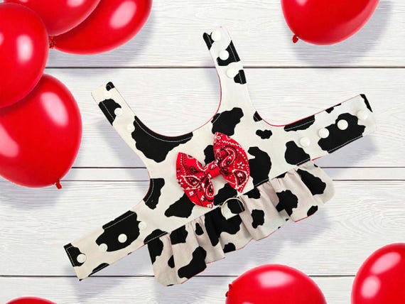 Cow Harness Ruffle