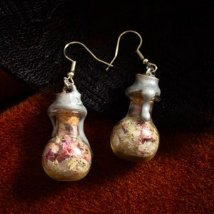 Self Love Spell Jar Earrings