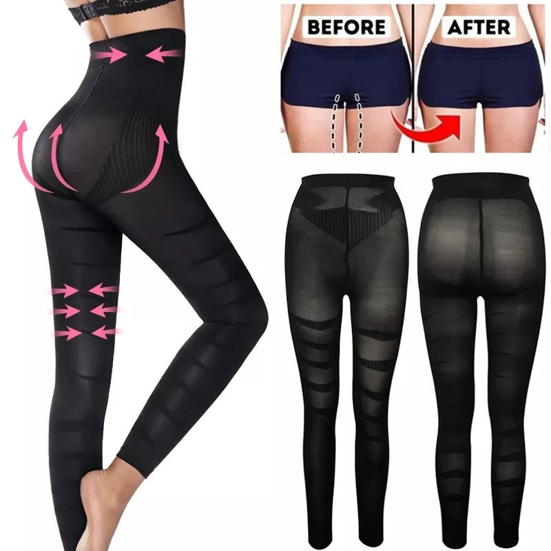 Anti Cellulite Compression Leggings Leg 
