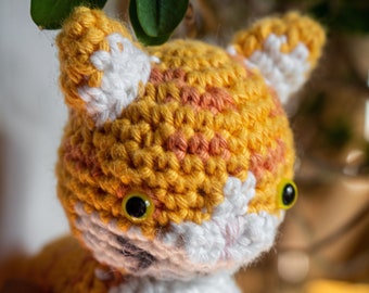 Amigurumi Marmalade Tabby Cat Crochet Pattern | PDF Pattern | Instant Download | Amigurumi Crochet