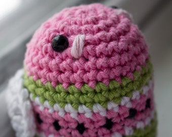 Amigurumi Watermelon Bee Crochet Pattern | PDF Pattern | Instant Download | Amigurumi Crochet