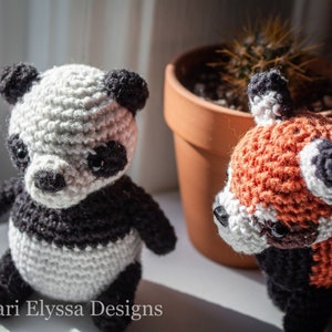 Amigurumi Panda Crochet Pattern Bundle | PDF Pattern | Instant Download | Amigurumi Crochet
