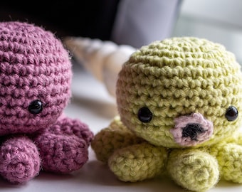 Amigurumi Octopi Crochet Pattern | PDF Pattern | Instant Download | Amigurumi Crochet