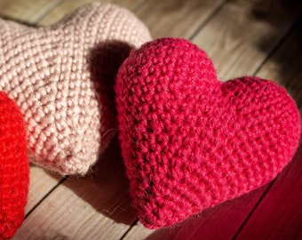 Amigurumi Hearts Crochet Pattern | PDF Pattern | Instant Download | Amigurumi Crochet