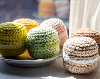Amigurumi French Macaron Crochet Pattern | PDF Pattern | Instant Download | Amigurumi Crochet