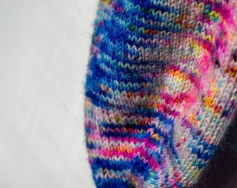 Basic Ankle Socks Knitting Pattern | PDF Pattern | Instant Download | Sock Knitting