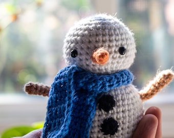 Amigurumi Snowman Crochet Pattern | PDF Pattern | Instant Download | Amigurumi Crochet