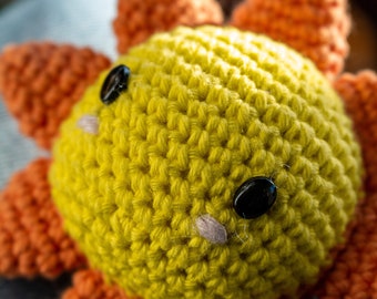Modello Amigurumi Happy Sunshine all'uncinetto / Modello PDF / Download istantaneo / Amigurumi all'uncinetto