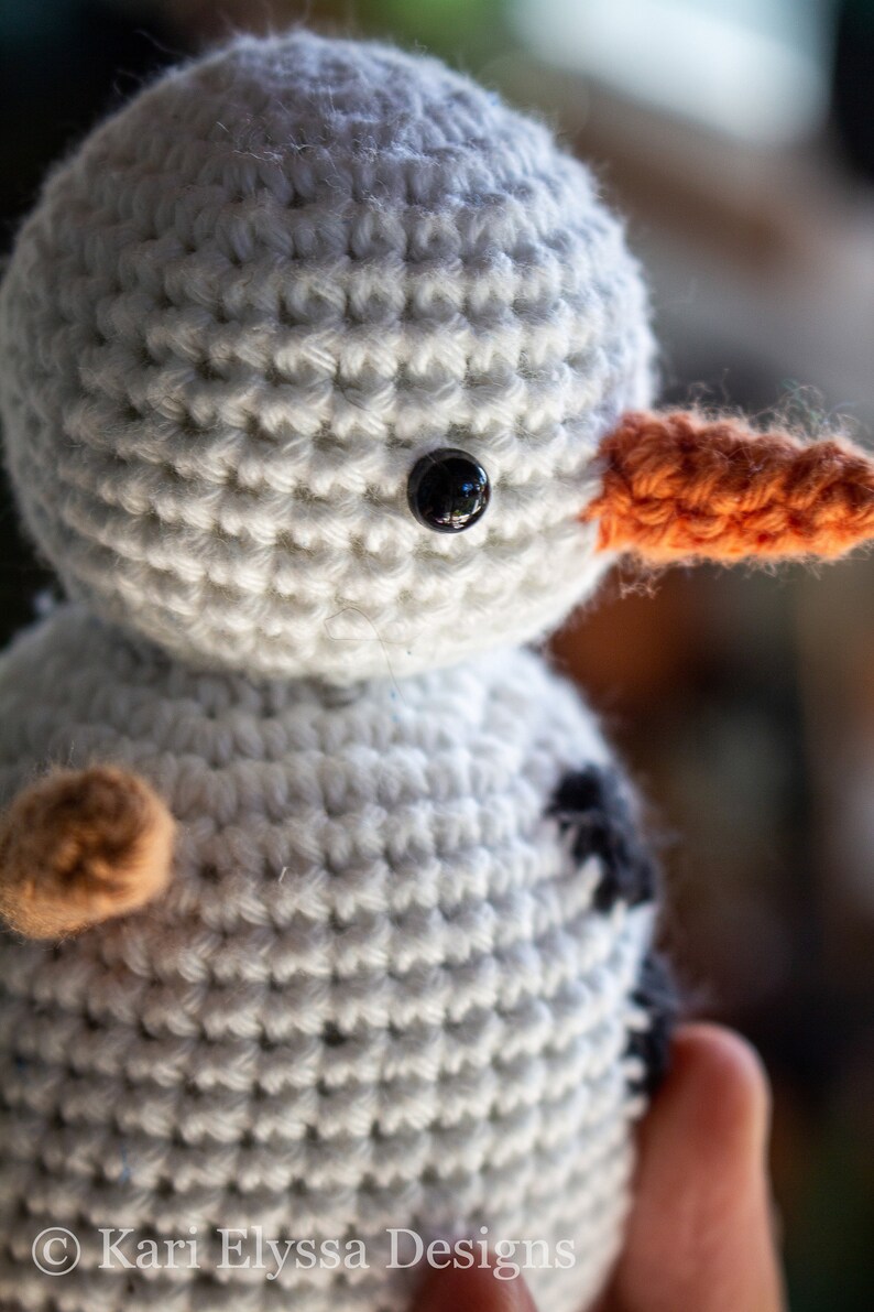 Amigurumi Snowman Winter Crochet Pattern PDF Pattern image 3
