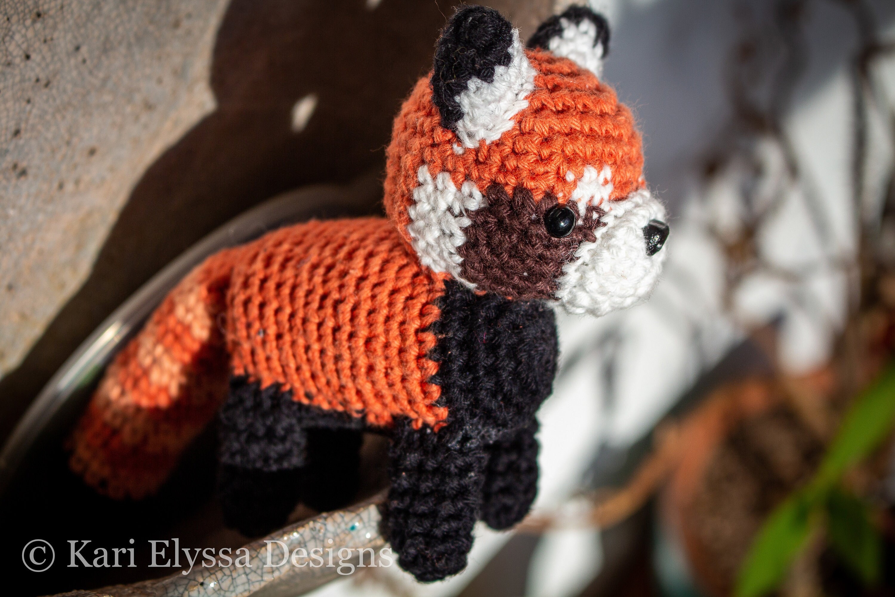 Amigurumi Red Panda Crochet Pattern | PDF Pattern | Instant Download | Amigurumi Crochet