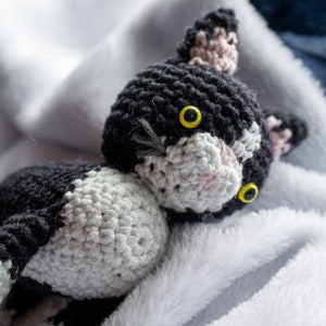 Amigurumi Tuxedo Cat 1 Crochet Pattern | PDF Pattern | Instant Download | Amigurumi Crochet