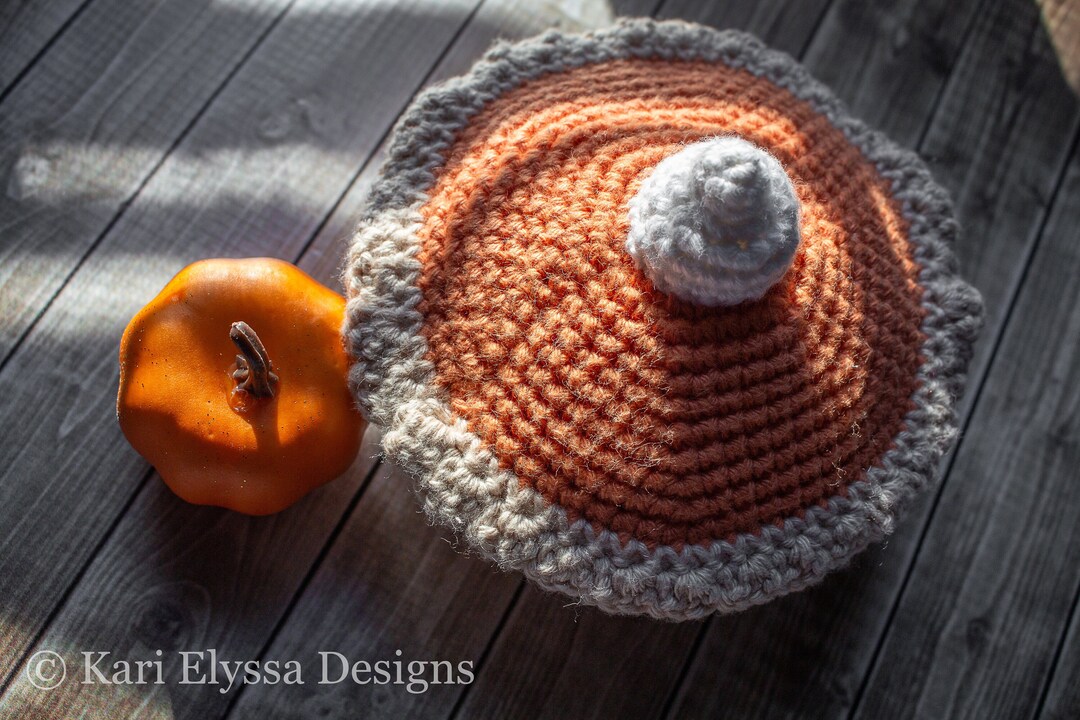 Pie Crochet Pattern Amigurumi Pumpkin Pie Crochet Pattern PDF | PDF Pattern | Instant ...