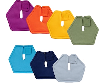 Vibrant G-tube pads 7 Pack, Unisex Feeding tube dressing