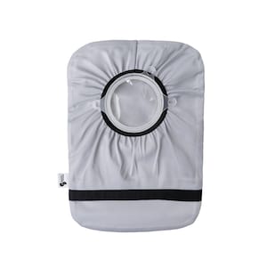 Housse de poche de stomie élastique grise, Poche d'ilésotomie neutre, Housse de poche de colostomie réglable, Housse de poche de stomie