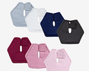 Blues and Pinks G-tube pads 7 Pack, Unisex Feeding tube dressing