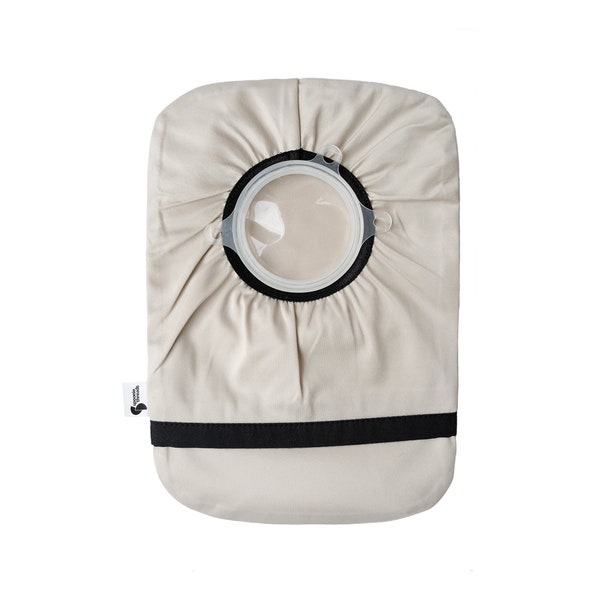 Beige Elastic Ostomy Bag Cover, Neutral Ilesotomy Pouch, Adjustable Colostomy Bag Cover, Stoma Pouch Cover