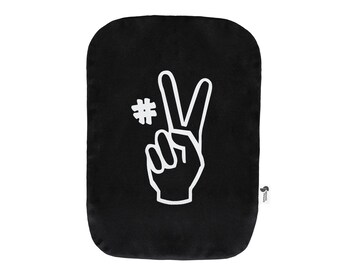 Peace Out Ostomy Bag Cover, Funny Ilesotomy Colostomy Pouch