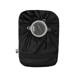 Housse de sac de stomie élastique noire, pochette d'ilésotomie neutre, housse de sac de stomie réglable, housse de pochette de stomie