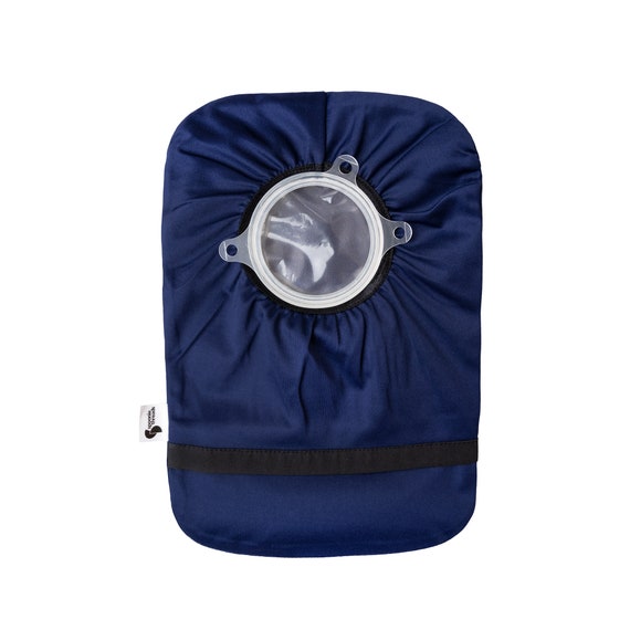 Navy Elastic Ostomy Bag Cover, Neutral Ilesotomy Pouch, Adjustable Colostomy  Bag Cover, Stoma Pouch Cover 