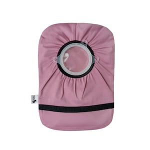 Dusty Rose Elastic Ostomy Bag Cover, Neutral Ilesotomy Pouch, Adjustable Colostomy Bag Cover, Stoma Pouch Cover