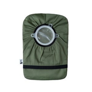 Housse de sac de stomie élastique olive, Poche d'ilésotomie neutre, Housse de poche de colostomie réglable, Housse de poche de stomie