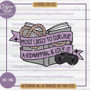 Leitor com maior probabilidade de ser obsceno SVG PNG: Romance sombrio literário (download digital)