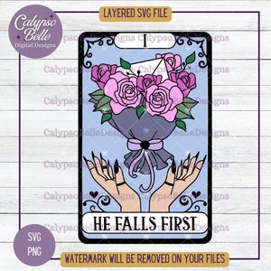 Er Falls Erstes Tarot Karte svg, Romance Smut Buch svg, Leser Tarot svg, Fluff svg, Bücherwurm svg, Bücher svg, Romanze Leser, Buch TBR SVG png