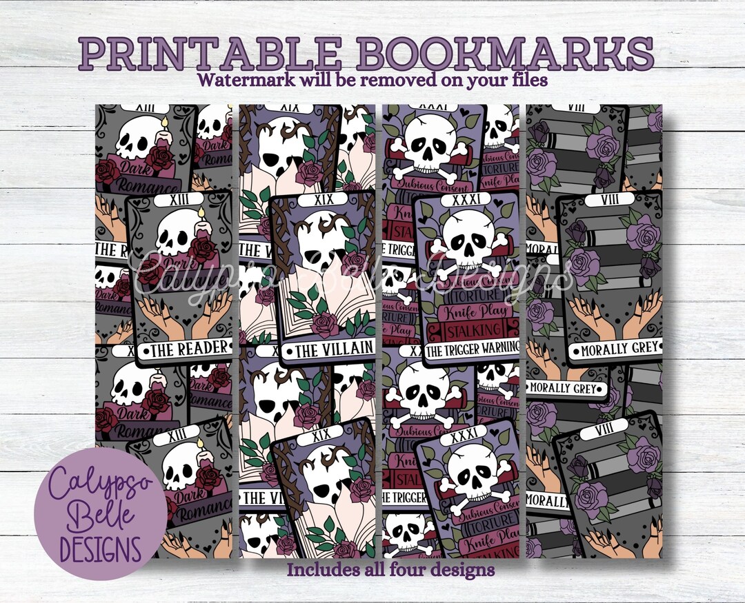 thumbnail image 2 of Halloween Bookmarks, Stocking Stuffers For Teen Girls Boys 2 of 10