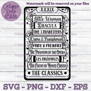 Der Leser Tarot Karte / Tarotkarte / Klassiker Novels svg / Romanze Leser svg / Klassiker Bücher svg / Bücherwurm svg / Buchliebhaber / TBR SVG png