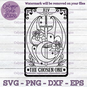 La carte de tarot de l'élu svg / Romance Smut book svg / Reader tarot svg / Enemies to lovers svg / Fantasy Romance svg / Smut slut SVG PNG