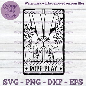 The Rope Play Tarot Card svg, Spank Me svg, STFUATTDLAGG svg, Good Girl svg, Kinky svg, Sim Senhor, Kinks svg, Sub Atrevido, Dom svg, BDSM, png